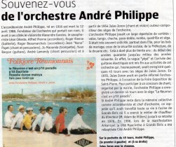 45 tour orchestre Andre philippe avec Jules JORON
